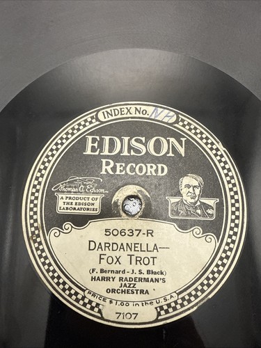 Edison Record Make That Trombone Laugh & Dardanella ohne Cover - Bild 2 von 4