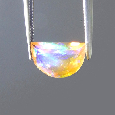 RARE 2ct VVS Orange Precious Contra Luz Fire Opal Natural Mined Unheated Faceted