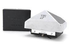 Exc 5 Nikon F Eye Level Prism Finder Silver for Nikon F SLR Camera From JAPAN