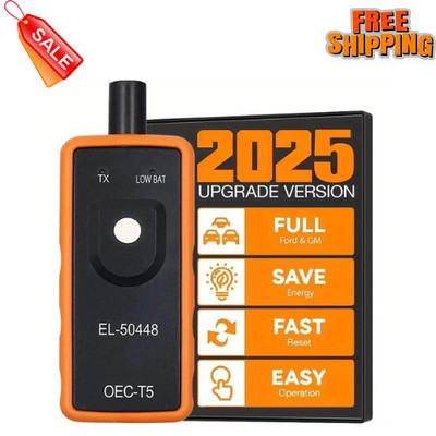 TPMS Relearn Tool, Automotive Tire Pressure Monitor Sensor Activation Reset Tool