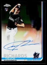 2019 Topps Chrome #RA-TR Trevor Richards Rookie Autograph