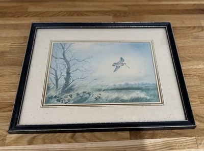 R.W Milliken - Duck's - Sammlerstück Vintage Druck Gemälde Bild Foto gerahmt