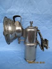 Antike Fahrrad Vorderlampe Karbidlampe FAVORIT  CHEMNITZ  GABLENZ  für Oldtimer