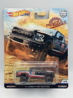 Hot Wheels Premium Car Culture Desert Rally '17 Ford F-150 Raptor - 1:64 Diecast