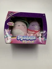 Squishmallows Squishville Fashion Pack Jeanne and Ponderosa - New