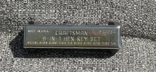 Vintage Craftsman Allen Wrench 9-in-1 SAE Hex Key Set (Model 946284) Made in USA