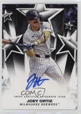 2025 Topps Series 1 Baseball Stars Auto Joey Ortiz #BSA-JO Auto 1my2