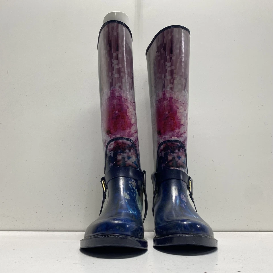 Botas de lluvia Ted Baker florales de goma para mujer talla 6 Foto 2 de 4