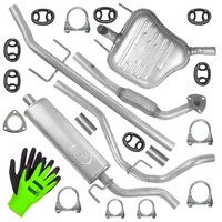 SchalldäMpferset Auspuff FüR Opel Vectra 3 III C Limousine 1.6|1.8 (02-11/05)