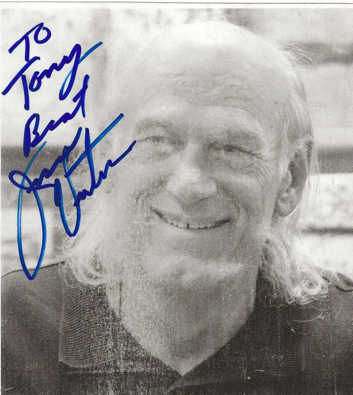 Damaged AUTOGRAPHED 5x5 JESSE VENTURA - Actor/Wrestler/Governor of Minnesota