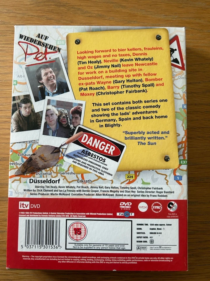 Auf Wiedersehen Pet - Series 1 And 2 - Complete (8 disc DVD boxset, 2008) - Image 2 of 2