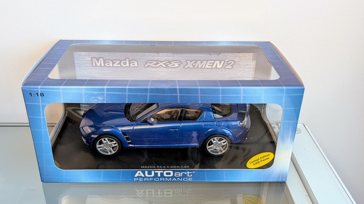 1/18 AutoArt 2003 Mazda RX8 X-Men 2 | eBay