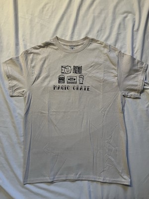 Magic Crate  Lifestyle  Men s T-shirt size S - DJ Record Collector Music