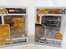 Funko Pop! Marvel Studios Black Panther # 273 & # 383 vinyl figures