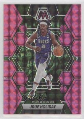 2022-23 Panini Mosaic Pink Mosaic Prizm 8/149 Jrue Holiday #158 14ay