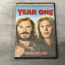 Year One DVD, 2009, Unrated , Jack Black, Michael Cera   Comedy    