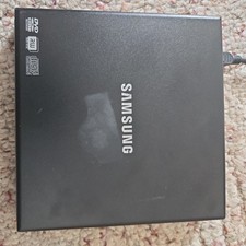 Samsung External DVD Writer Model SE-S084 Black - UnTested