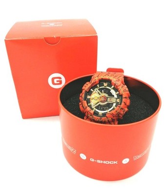 Casio G-Shock GA-110JDB-1A4JR Dragon Ball Z Men's Watch Collaboration Excellent