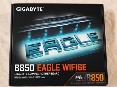 Gigabyte B850 Eagle WiFi6E AM5 ATX DDR5 Motherboard Ryzen 7000/8000/9000