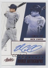 2019 Panini Chronicles Absolute Rookie Red 1/50 Nick Ciuffo #ARA-NC Auto 02pb