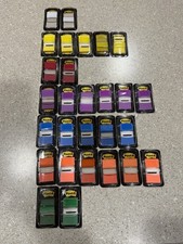 Lot Of 28 Post It Flags. Post It Notes. Some New And Some Used