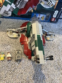 LEGO 8097 Star Wars Slave I Boba Fett Ship 569pcs Retired Set figures included