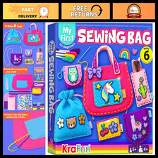 Beginner Sewing Kit for Kids - 6 DIY Animal Bag Projects, Easy Crafts Instruct