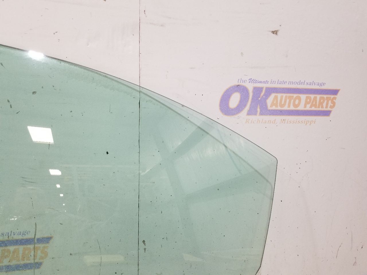 14 2014 MASERATI GHIBLI SQ4 REAR DOOR WINDOW GLASS