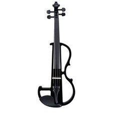Electric Violin 4/4 Free Case Silent Violin Solid Wood Ebony Bow Rosin Headphone