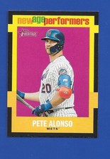 2020 Topps Heritage #NAP-7 Pete Alonso *New Age Performer* NRMT-MT or better