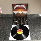 LP VINYL METALLICA ALBUM MASTER OF PUPPETS MFN 60 UK 1ST PRESS EX+/EX+ SUPERB