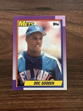 Doc Gooden 1990 Topps #510 New York Mets Centered NM