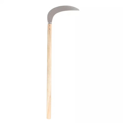 29 In. Long Handled Sickle Garden Weeder-Japanese Weeding Sickle Knife