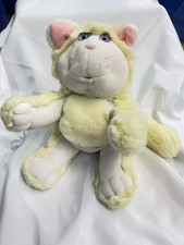 Fisher Price 1987 Purr-Tenders Kitty Cat White Stuffed Animal Plush Not Working