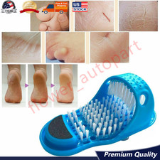 Foot Scrubber Brush Slipper Bath Shower Spa Easy Cleaner Scrub Feet Massage Wash