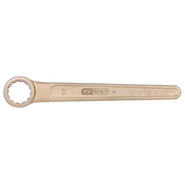 "Ks-Tools 963.7592 Bronzeplus EinringschlüSsel Gerade 1.5/16\" Funkenfrei"-image