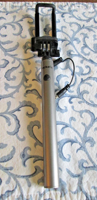 Pockefie Selfie Stick, Extendable, Wired Monopod with 270 degree rotation