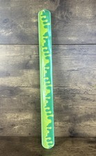 Rare Slime Green Slap Bracelet 12 Ruler Continental Accessory Slap Bracclet