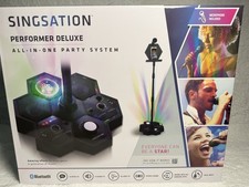 New Deluxe All-in-One Karaoke Machine Party System by Singsation.