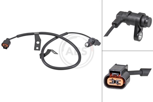ABS Sensor Raddrehzahl A.B.S. 31974 FüR Mitsubishi L200 Triton KA4T-image