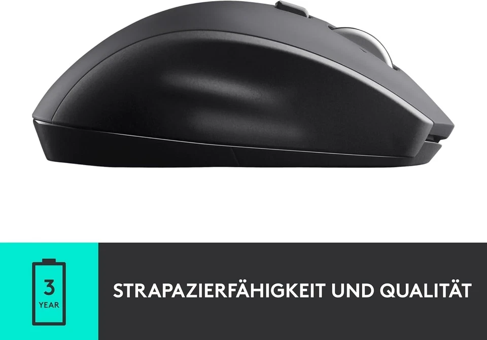Logitech M705 Kabellose Maus, USB-Unifying Empfänger, 1000 DPI. #NV1 - Bild 3 von 4