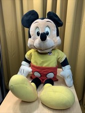 Worlds of Wonder THE TALKING MICKEY MOUSE RARE Plush Doll See Description 