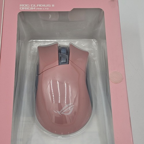 ROG Gladius II Origin PNK LTD Wired 12000 DPI Gaming Mouse New And Sealed - Picture 3 of 10