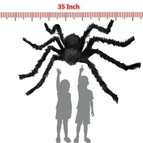 11,8" -78,7" LED gefälschte Spinne Halloween Dekor Spukhaus Requisite riesige Party Zum Selbermachen - Bild 11 von 26