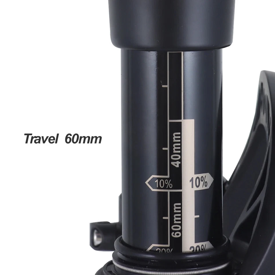 Garfo de suspensão a ar para bicicleta de estrada 700C bicicleta off-road freio a disco garfos de eixo - Imagem 2 de 4