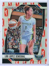 2024 Panini Prizm WNBA Logo Parallel 121 Lou Lopez Senechal Dallas Wings