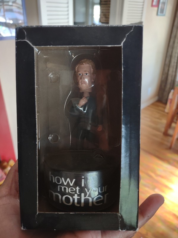 Barney Stinson Neil Patrick Harris Talking Rare Bobblehead How I Met Your Mother