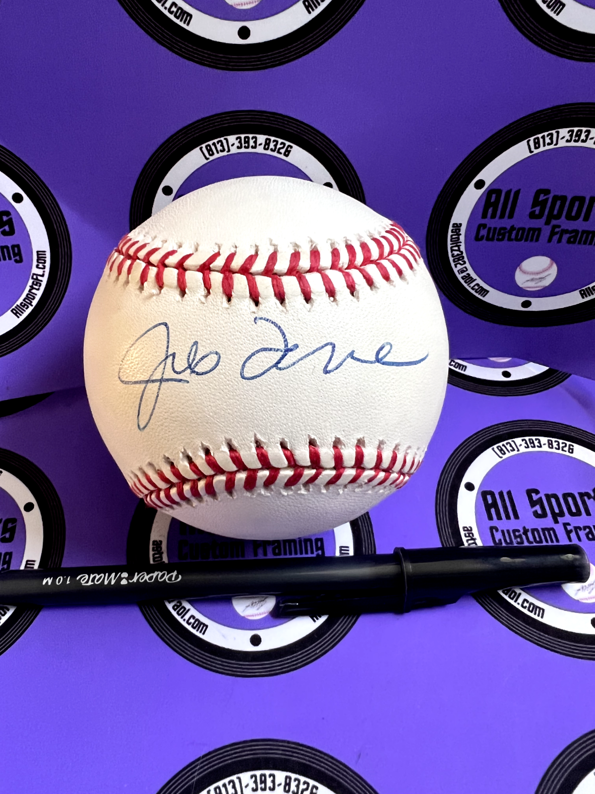 Joe Torre Autographed Signed Los Angeles Dodgers Rawlings Baseball JSA SOA #V66275 