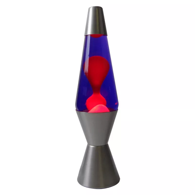 Red and sale blue lava lamp