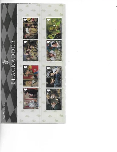 2023 ROYAL MAIL PRESENTATION PACK BLACKADDER INCLUDING MINI SHEET PACK NO 633